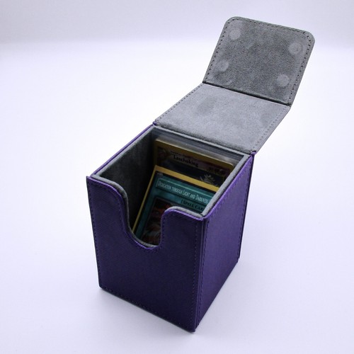 Deckbox lila trading card - card, box