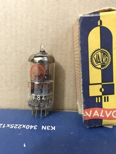 Amperex valvo label - amperex,