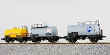 Pullman 36201 H0 1:87 Kesselwagen Set Aral, Esso, Shell