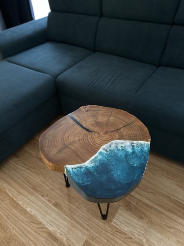 Epoxid tisch couchtisch - epoxid,