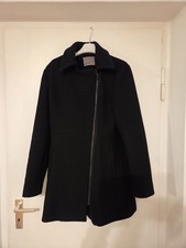 Vero Moda Wollmantel Mantel Schwarz Größe M (38)