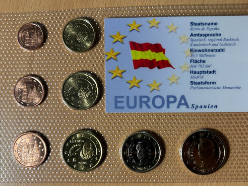 Spanien euro kms cent - spanien,