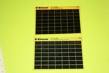 original Microfiche Kawasaki H1 500 Mach 3 H1-B Bj. 1972  RARITÄT