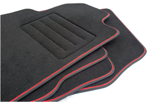 Velour fußmatten für mazda - velour,