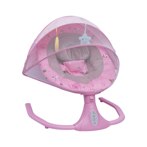Rosa elektrische babywiege - rosa,