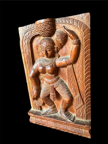 1960 indisches holzrelief - 1960-,
