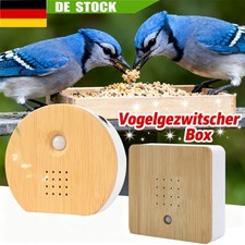 Soundbox Vogelgezwitscher Naturgeräusche Vogelgesang Box mit Bewegungsmelder DE