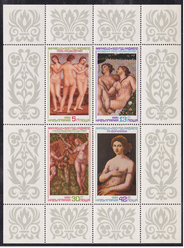 Bulgarien michel 3324 - 3324-3327, kb