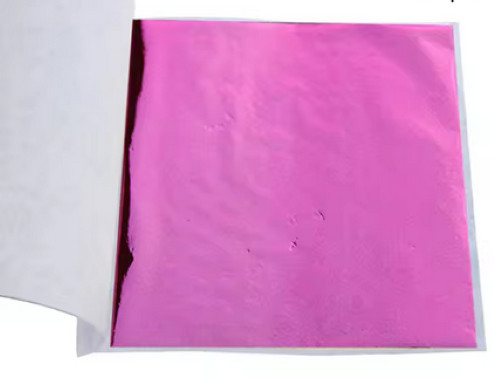 Blattmetall pink - 50, x