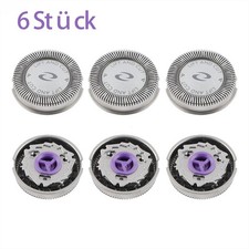 6 Stück Ersatz-Rasierköpfe för Philips Rasierern HQ3 HQ4 HQ55 HQ6695 HQ5860