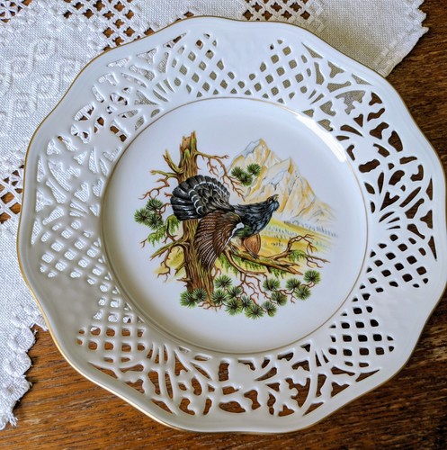 Vintage durchbruch teller - durchbruch,
