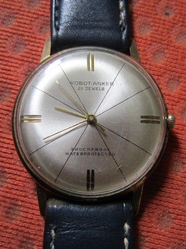 Vintage robot anker herrenuhr - vintage, robot-anker