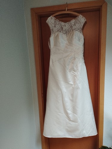 Linie spitze brautkleid - a-linie,