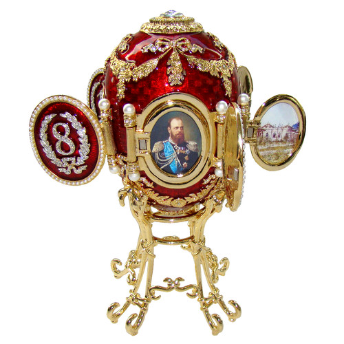 Kopie fabergé kaukasus - kopie, ei