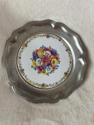 Wandteller blumenstrauß aus - wandteller,