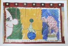 Circus Circus ( Rolf Knie )  , Kunstdruck 70 x 99 cm