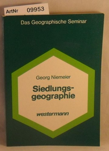 Siedlungsgeographie das - siedlungsgeographie,