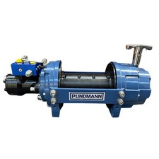 PUNDMANN Hydraulische Seilwinde Hydraulikwinde 44.5kN 4536kg
