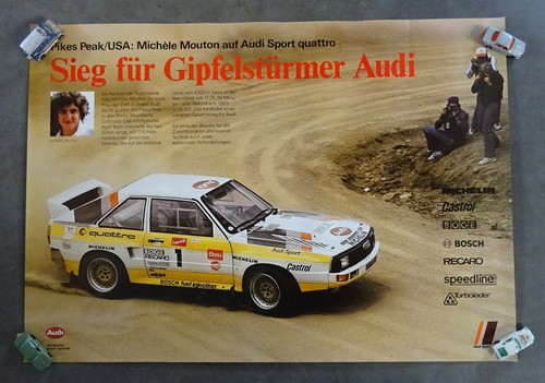 Poster werbeplakat audi - /,
