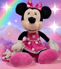 Disney Minnie Maus Stofftier Nicotoy Simba Toys ca. 30 cm Plüsch rosa Kleid