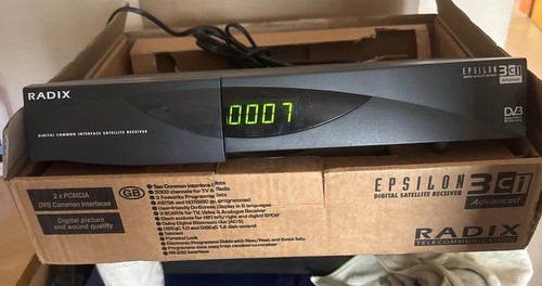 Sat receiver radix epsilon - receiver,