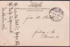 AuslandsPÄ / Türkei, Feldpost, Konstantinopel - Freiberg/Sachs., 22.6.17