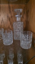 Kristall whiskey flasche mit - kristall,