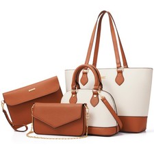 4-teiliges Shopper Handtaschen