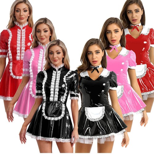 Damen pvc leder - de,