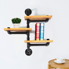 3 Ablagen Wandregal Industrie