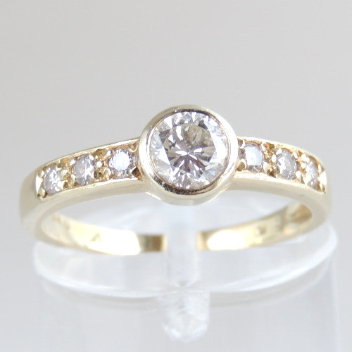 Wunderschöner gold ring - gold,