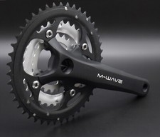 M-WAVE Noir Kurbelgarnitur