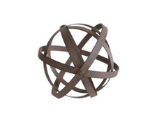 Deko Kugel Metall Rostlook