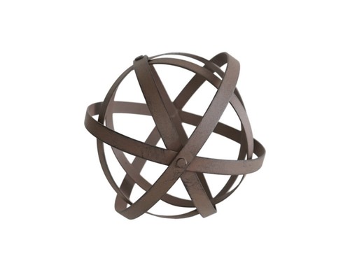 Deko kugel metall rostlook - deko,