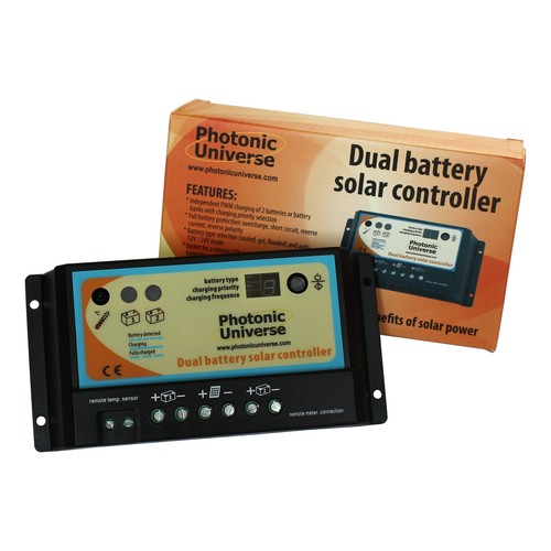 20a dual batterie solarpanel - 20a,