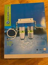 10" Doppelfilter Wasserfilter Hauswasser Zisterne Brunnen Pumpe 3/4" Zoll