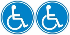 Stück rollstuhl aufkleber - 2,