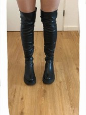 Overknee stiefel mit - overknee,
