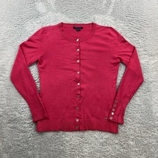 TOMMY HILFIGER Damen Cardigan G.S Pink Rot Strickjacke Pullover Sweater Oberteil
