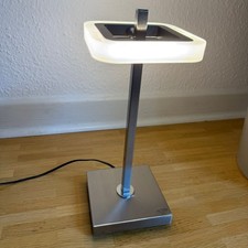 WOFI LED Tischleuchte Nachttischlampe quadratischem Strahler 30cm Höhe 3000K 5W