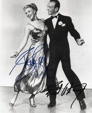 Autogramm Fred Astaire / Ginger Rogers 20 x 25 cm zertifiziert