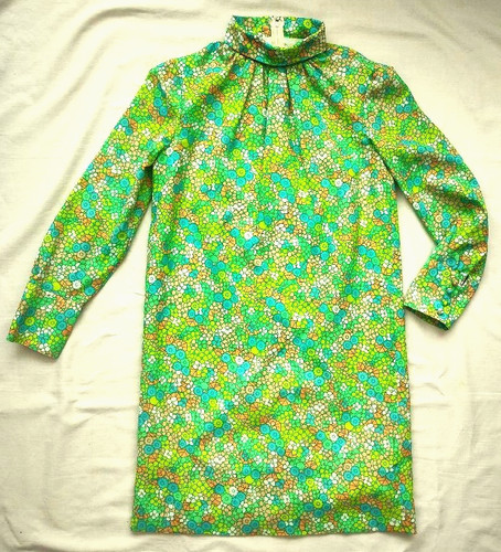 Vintage 60er minikleid mod - minikleid,