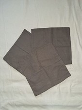3 x Leinenoptik Dekokissen-Bezug / Kissenbezug grau, 40x40cm, sehr guter Zustand