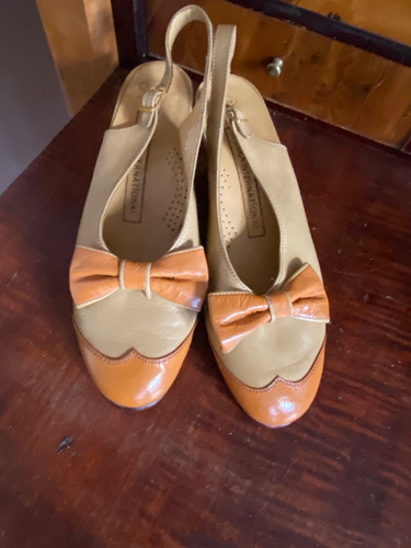 Vintage sandaletten pumps - vintage,