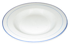 3 alte vintage Suppenteller Porzellan 28 verm. Drittes Reich Filmrequisite