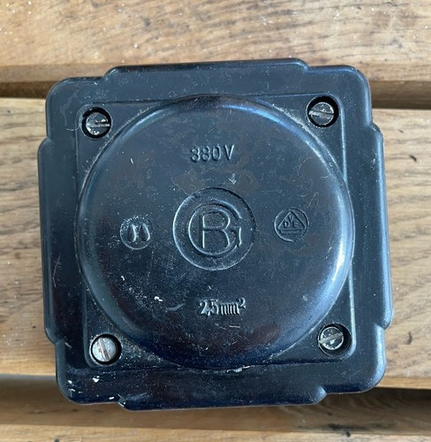 Erge verteiler dose bakelit - erge,