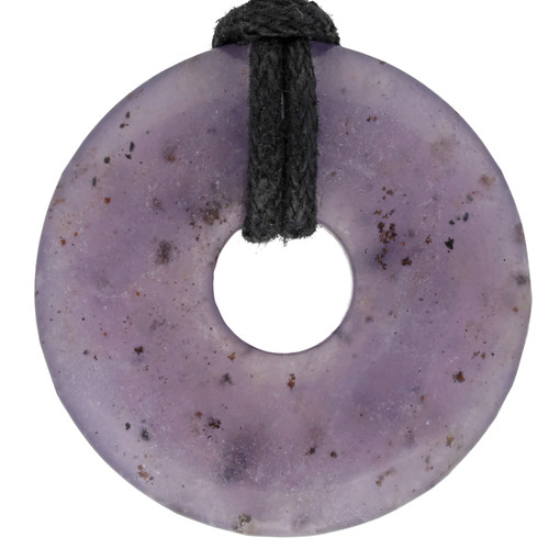 Lepidolith donut 30 mm - lepidolith,