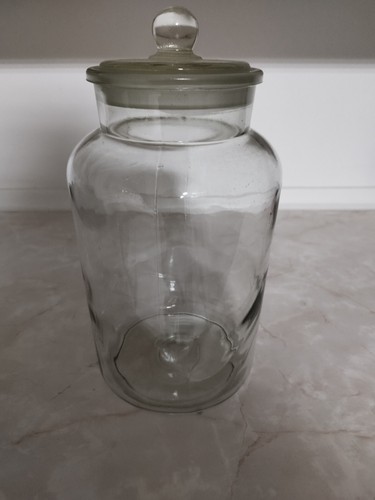 Altes bonbonglas mit deckel - altes,
