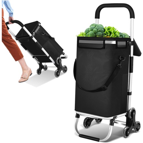 Einkaufstrolley treppensteiger - einkaufstrolley,