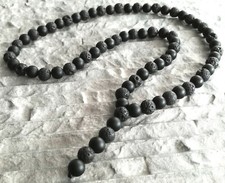 Herren Schwarz Halskette